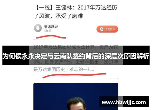 为何侯永永决定与云南队签约背后的深层次原因解析