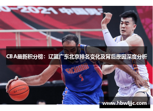 CBA最新积分榜：辽篮广东北京排名变化及背后原因深度分析